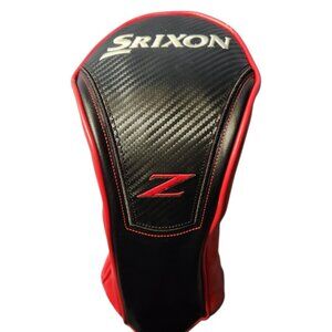 Srixon Z Golf Club Driver Headcover Head Cover Black Red White Preowned